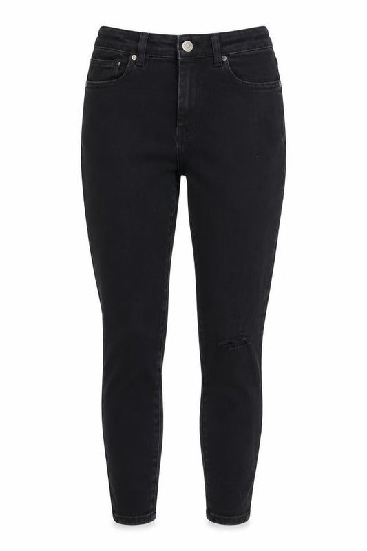 deniem co Womens Black   Skinny Jeans Size 10 L26 in