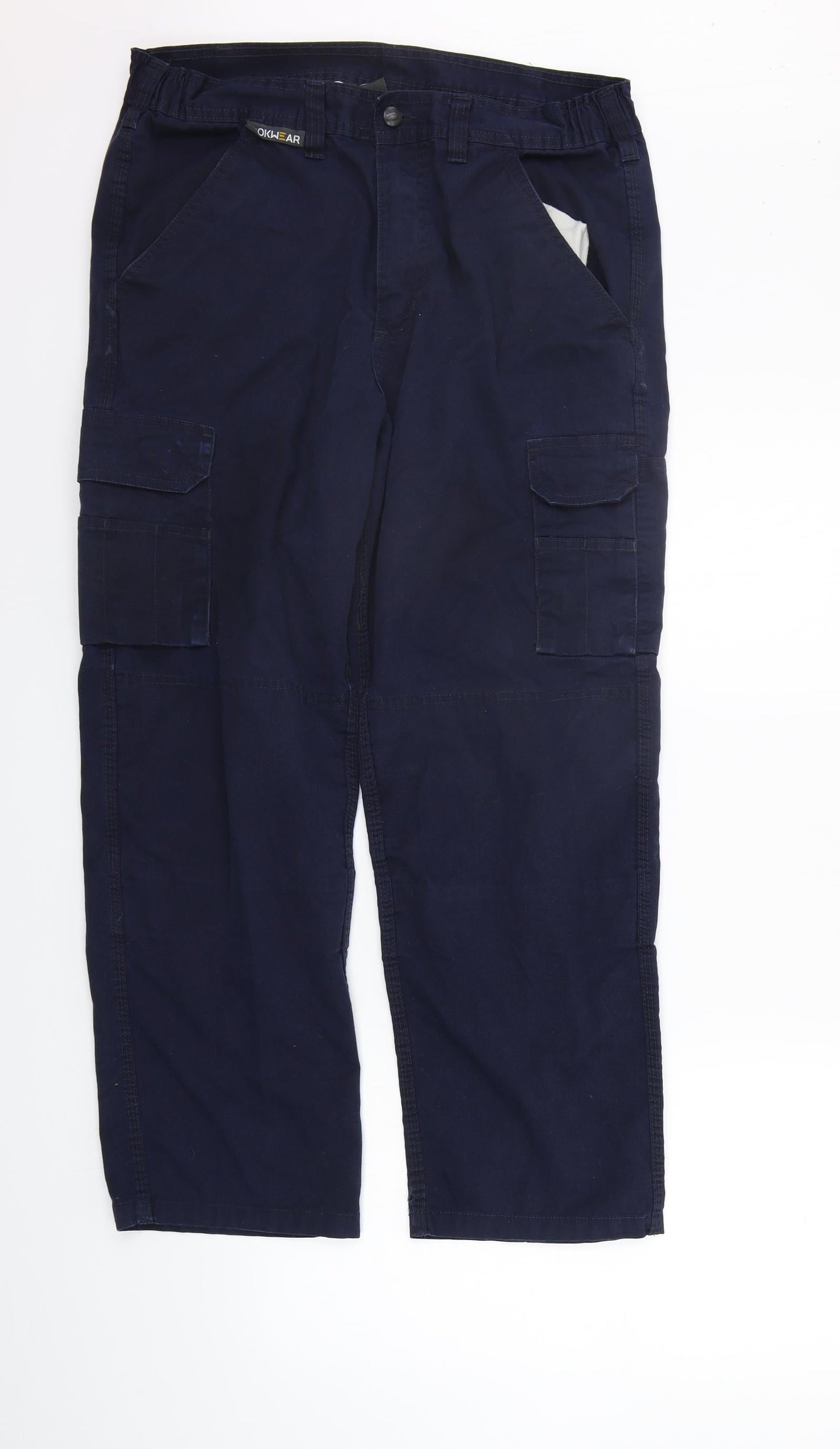 Workwear Womens Blue   Trousers  Size 34 in L28 in