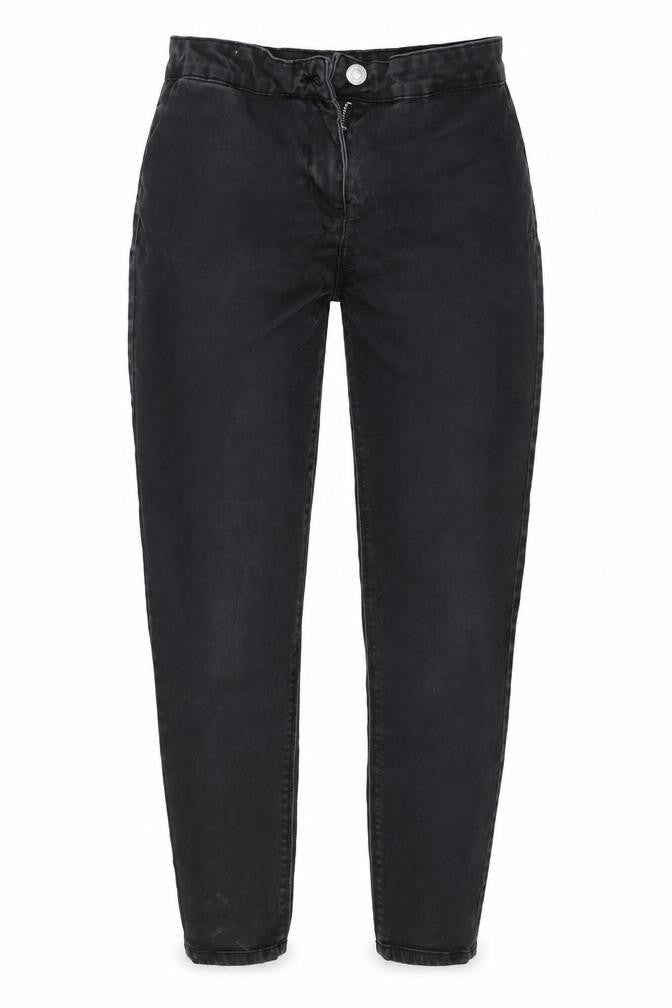Papaya Womens Black  Denim Skinny Jeans Size 12 L22 in