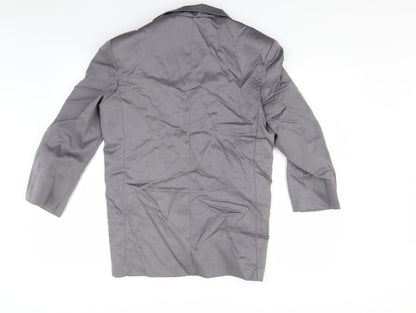 Preworn Womens Grey   Jacket Blazer Size 14