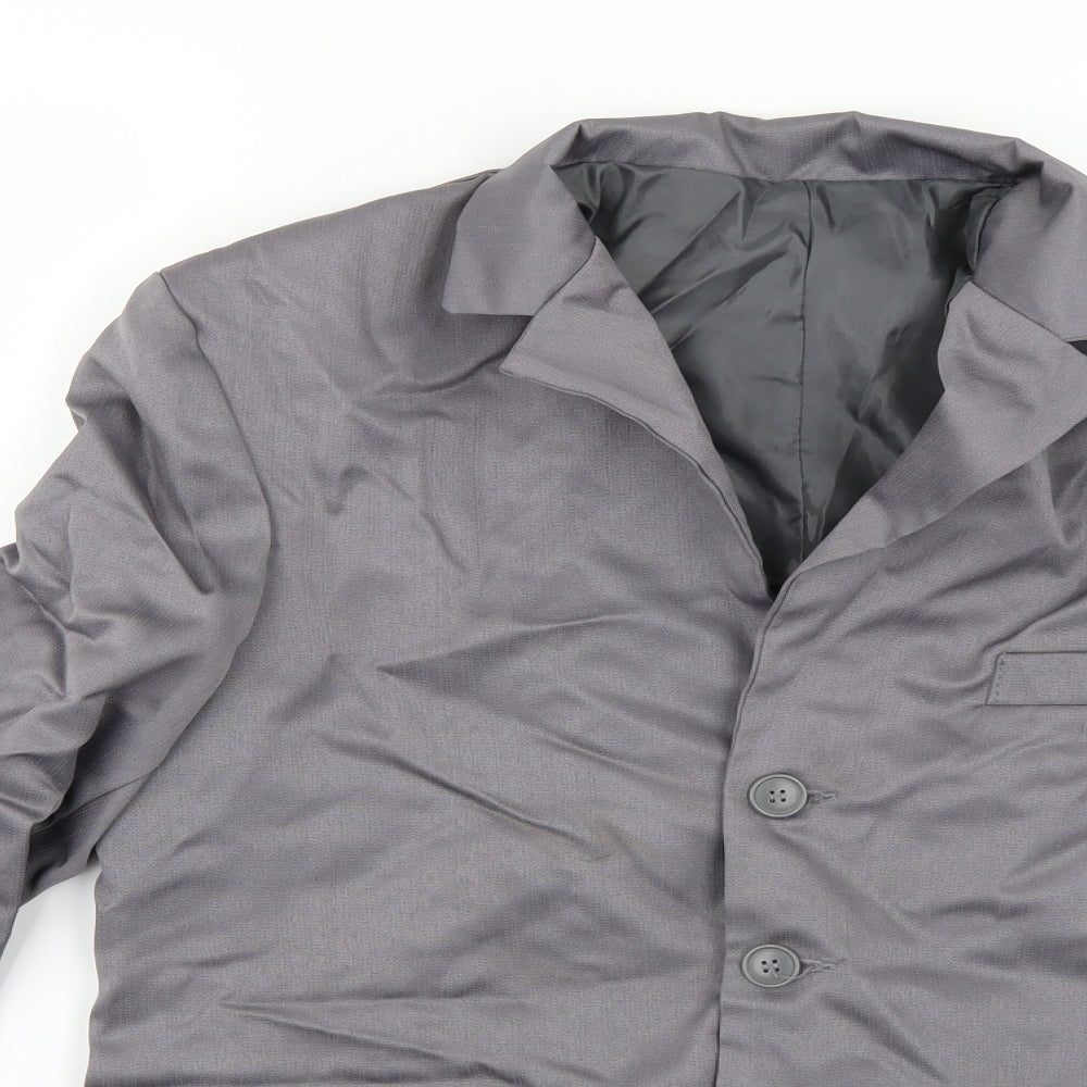 Preworn Womens Grey   Jacket Blazer Size 14
