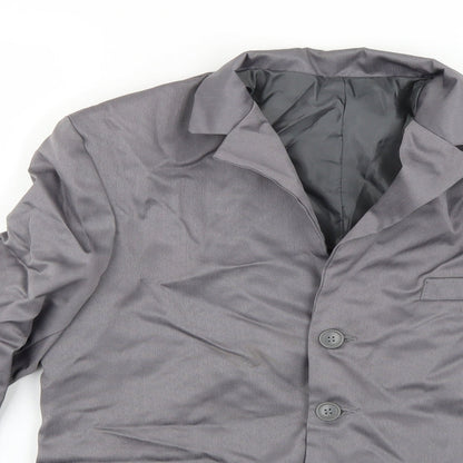 Preworn Womens Grey   Jacket Blazer Size 14