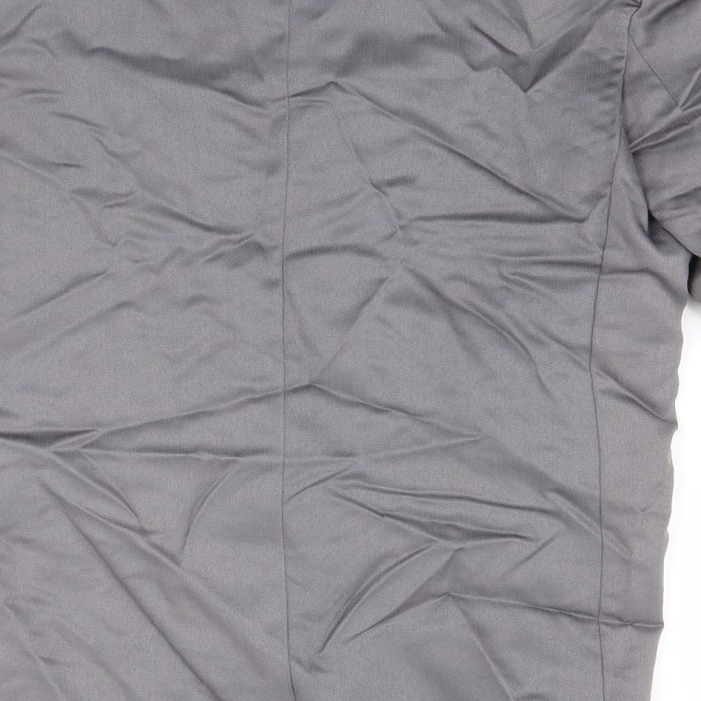 Preworn Womens Grey   Jacket Blazer Size 14