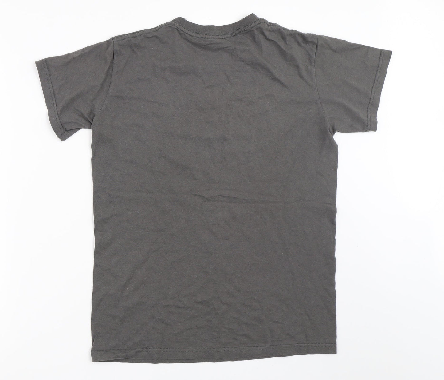Gildan Mens Grey    T-Shirt Size S
