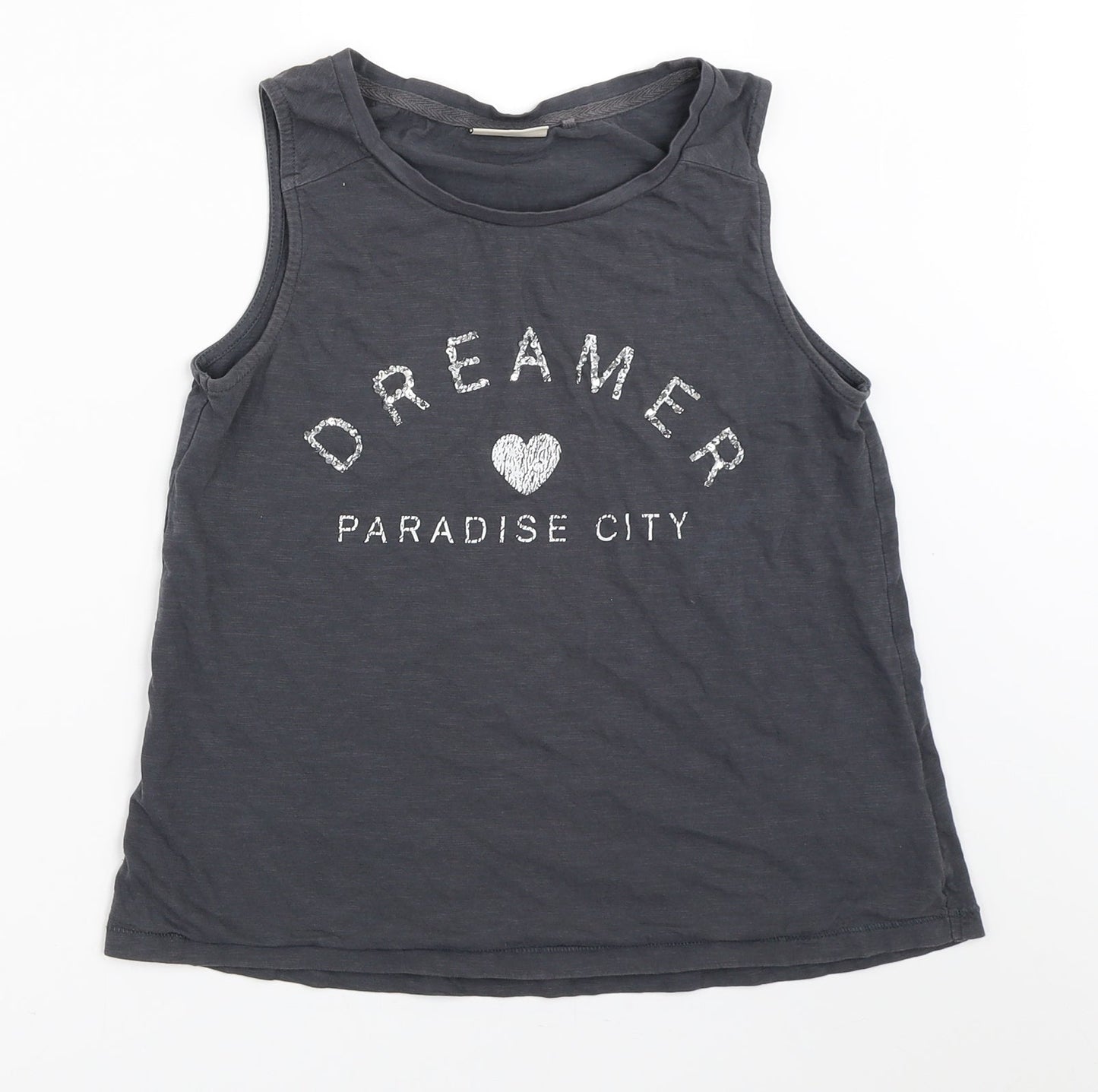 NEXT Girls Grey   Basic Tank Size 12 Years