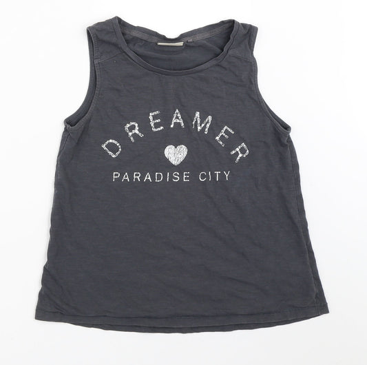 NEXT Girls Grey   Basic Tank Size 12 Years