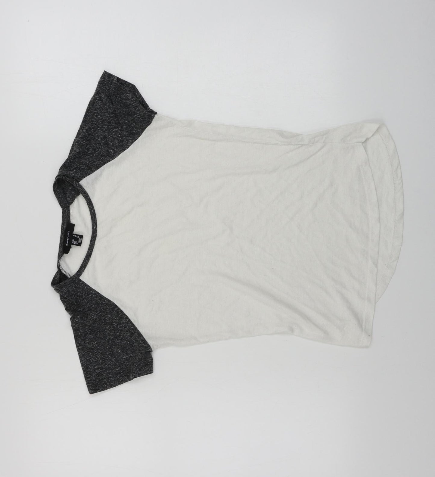 Atmosphere  Womens White   Basic T-Shirt Size 6