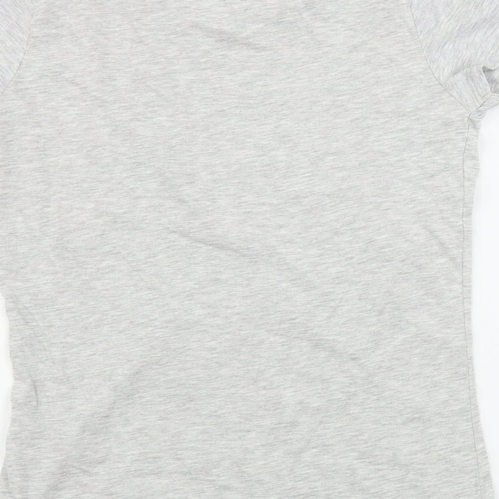 George  Womens Grey   Basic T-Shirt Size XS