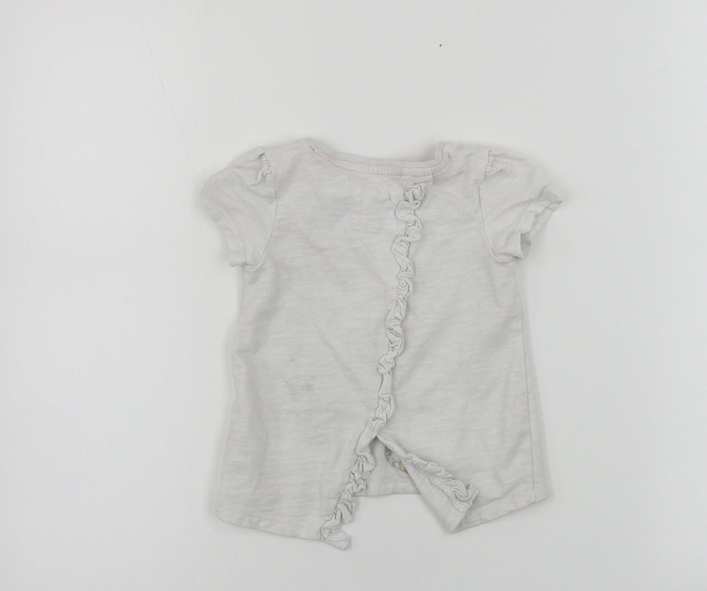 TU Boys White   Basic T-Shirt Size 2-3 Years