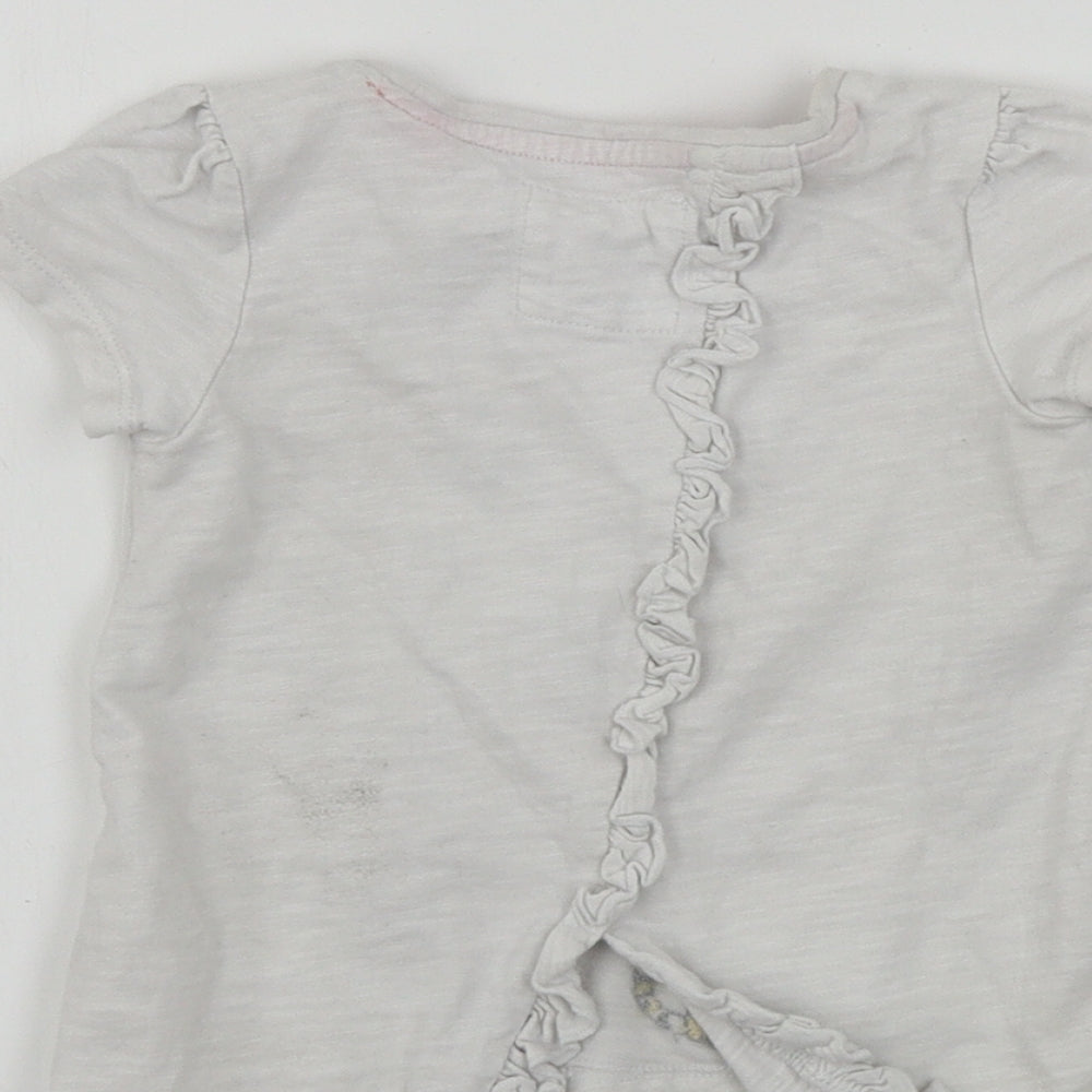 TU Boys White   Basic T-Shirt Size 2-3 Years