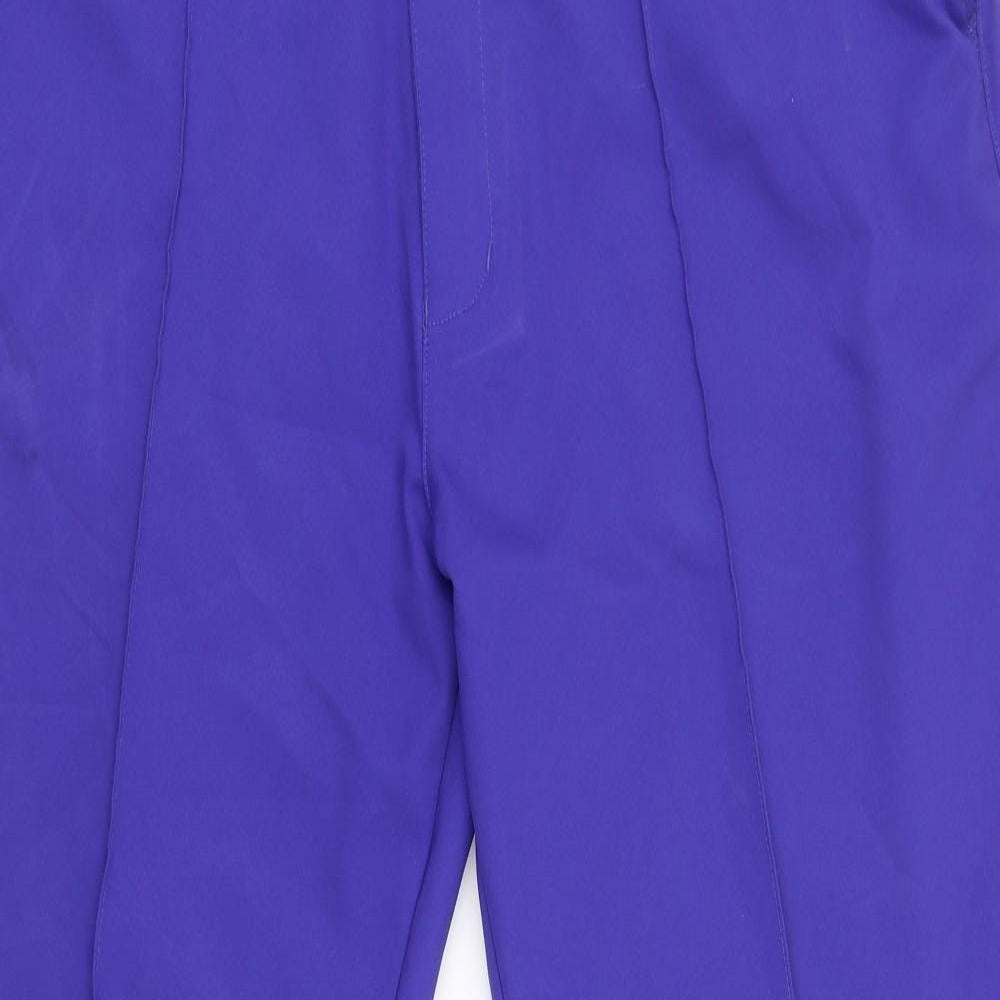 IJP Design Womens Purple   Trousers  Size 38 L24 in - tailored