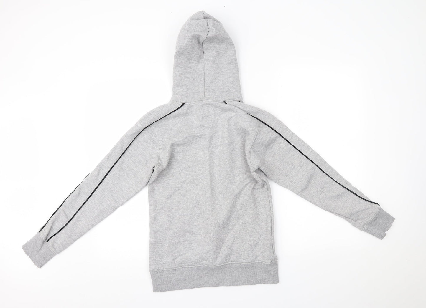 gymgarmz Womens Grey   Pullover Hoodie Size S