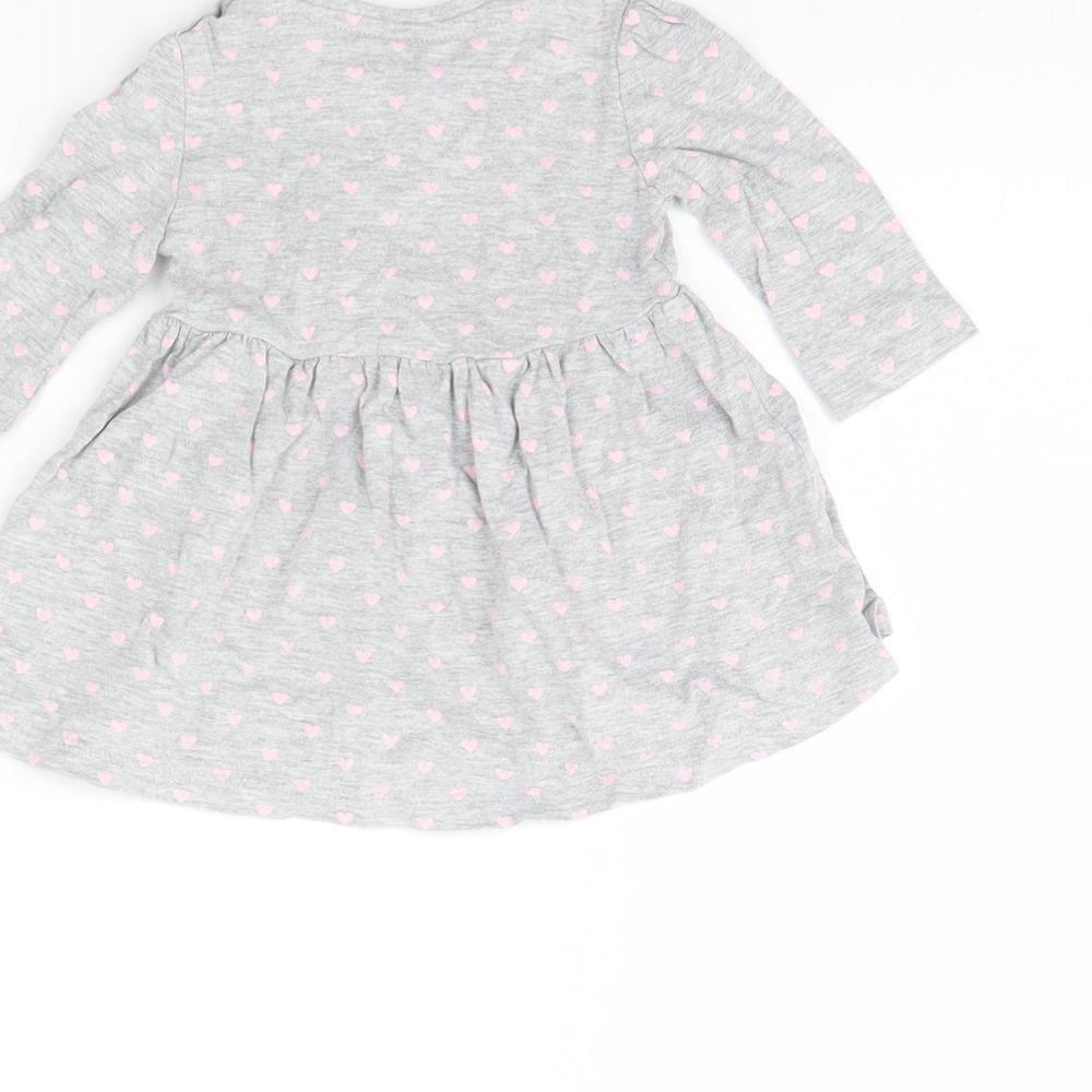 Early Days Girls Grey Spotted  Basic Blouse Size 0-3 Months