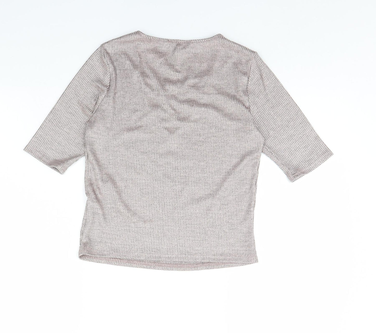 New Look Womens Pink   Cropped Blouse Size 12
