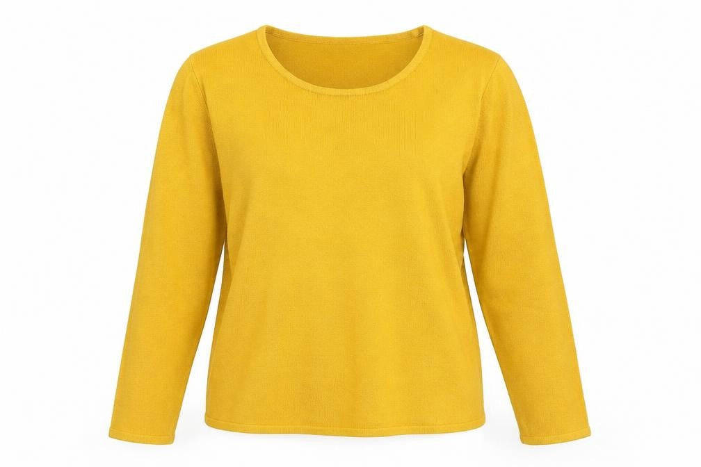 Bonmarché Womens Yellow Pullover Jumper Size 12
