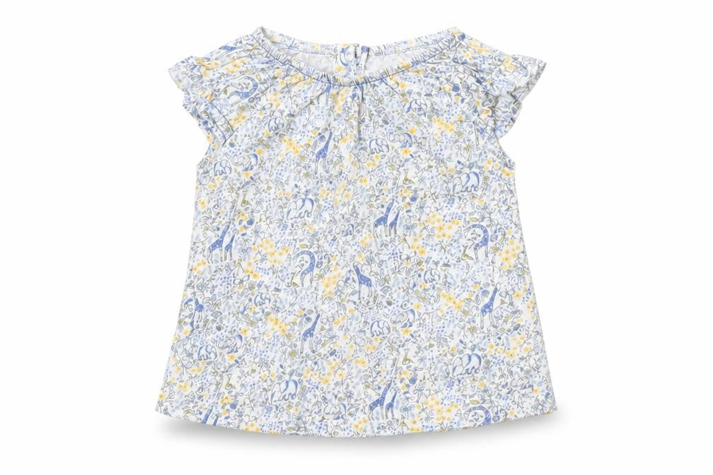 NEXT Girls White   Basic T-Shirt Size 3-6 Months