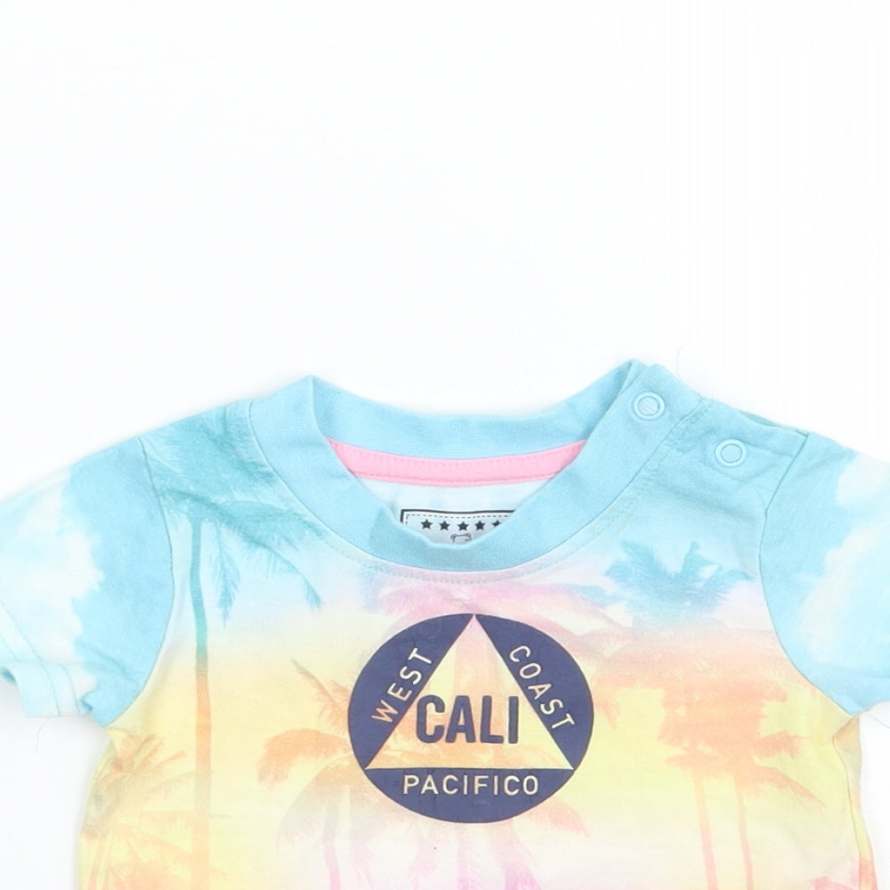 Early days Boys Blue   Basic T-Shirt Size 3-6 Months