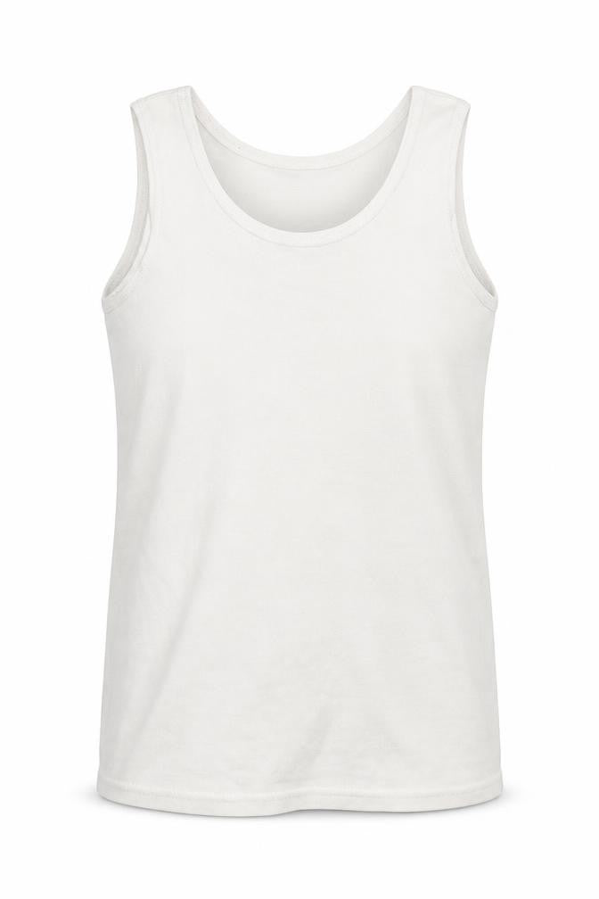 Kids & co Girls White   Basic Tank Size 9 Years