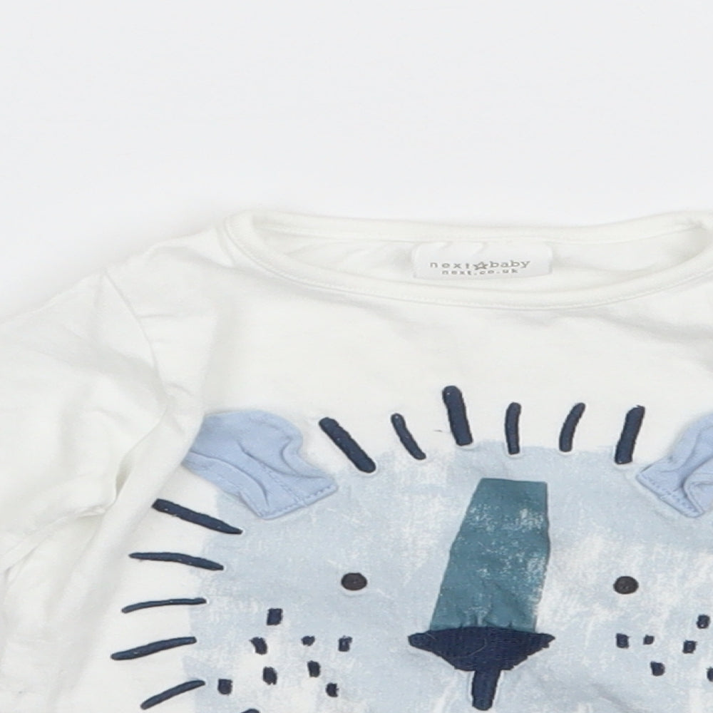 NEXT Baby White   Basic T-Shirt Size 3-6 Months