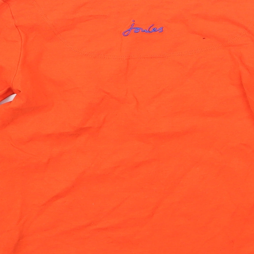 Joules Boys Orange   Basic T-Shirt Size 4 Years