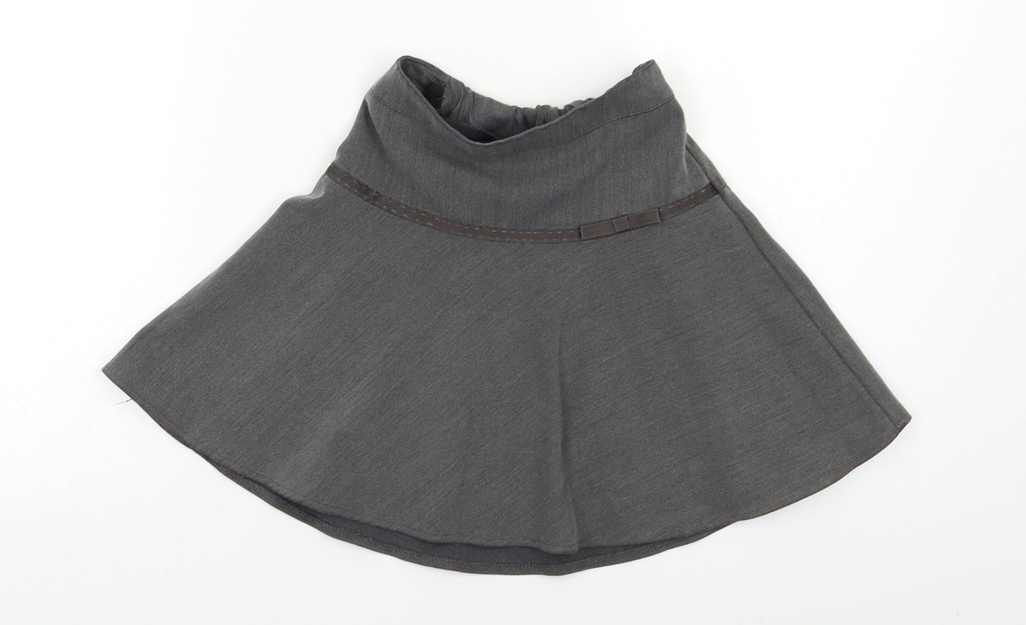 George Girls Grey   Flare Skirt Size 4-5 Years