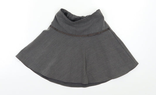 George Girls Grey   Flare Skirt Size 4-5 Years