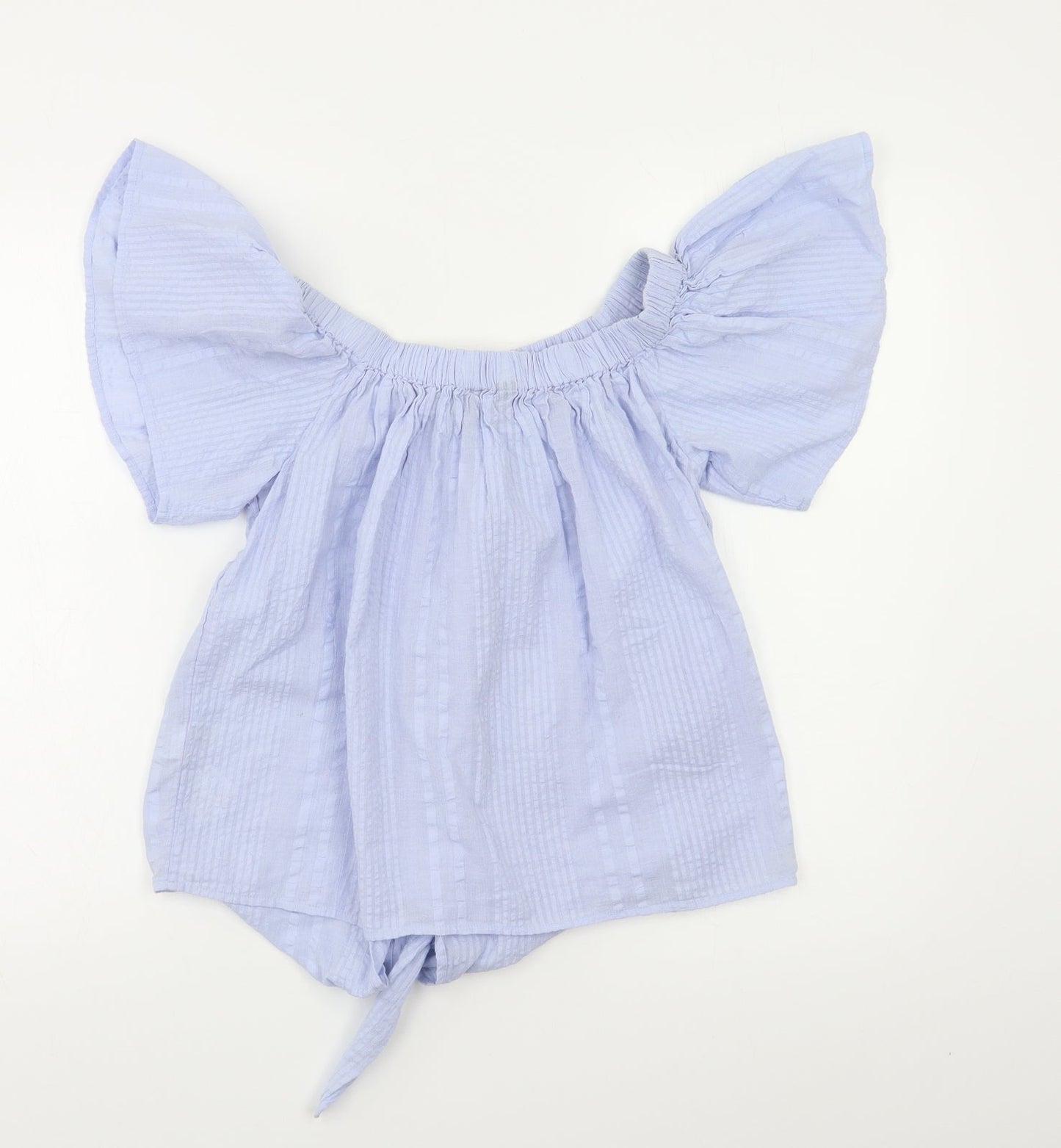 New Look Womens Blue   Basic Blouse Size 6