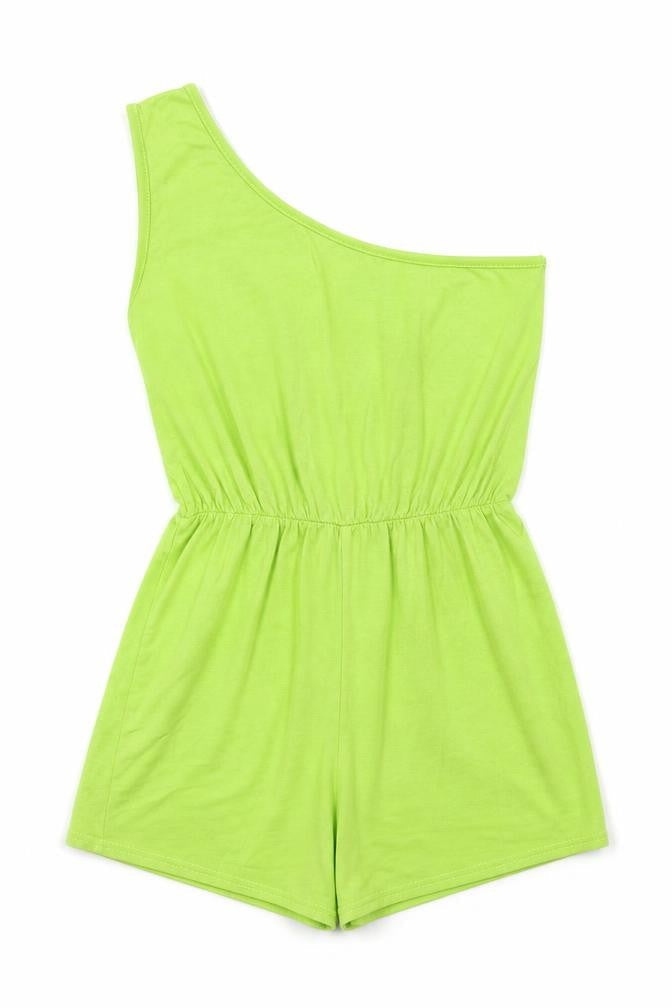 Missguided Womens Green   Romper One-Piece Size S