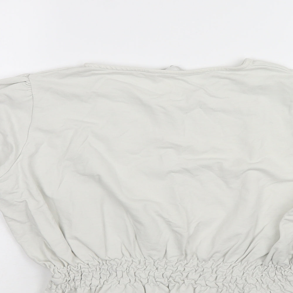 PEP & CO Womens White   Tunic Jumper Size 14