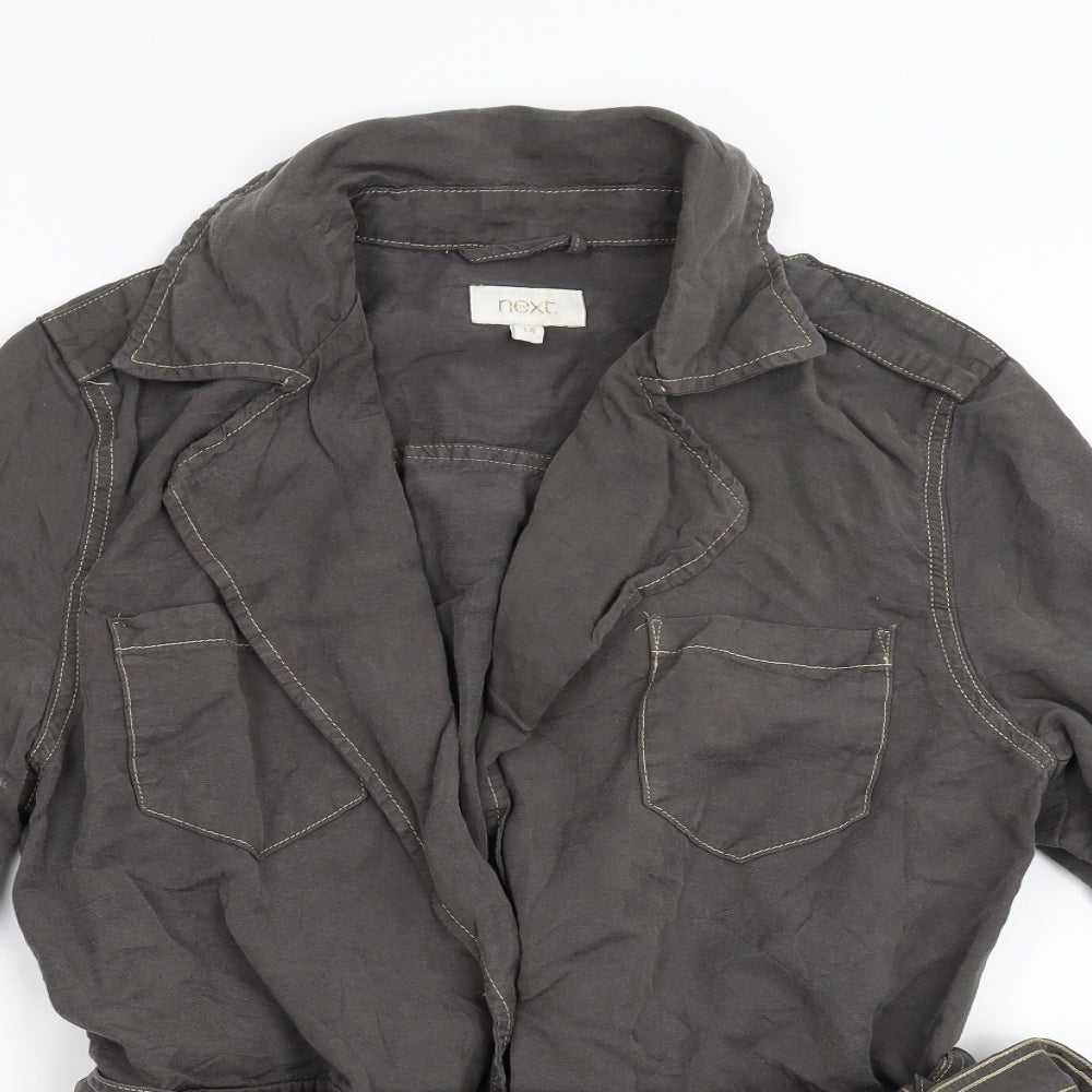 NEXT Womens Grey   Jacket  Size 14