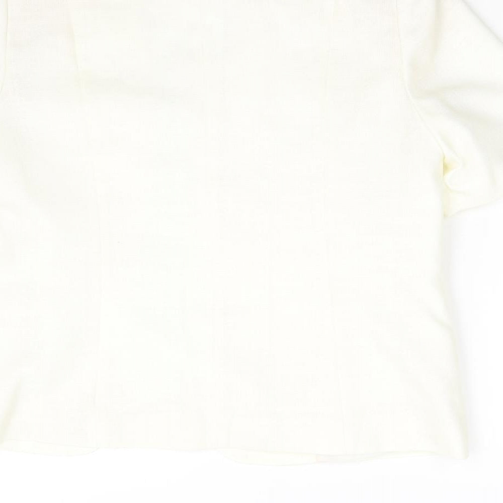 Selfridges Womens Ivory   Jacket Suit Jacket Size 14