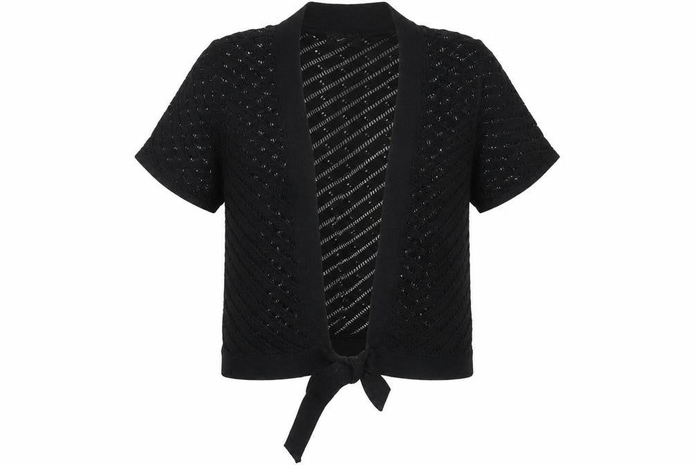 BHS Womens Black   Cardigan Jumper Size 10