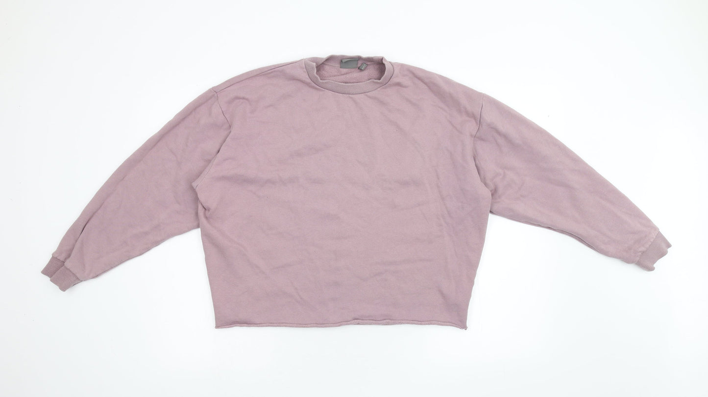 ASOS Womens Pink   Pullover Sweatshirt Size XS