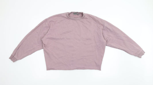 ASOS Womens Pink   Pullover Sweatshirt Size XS