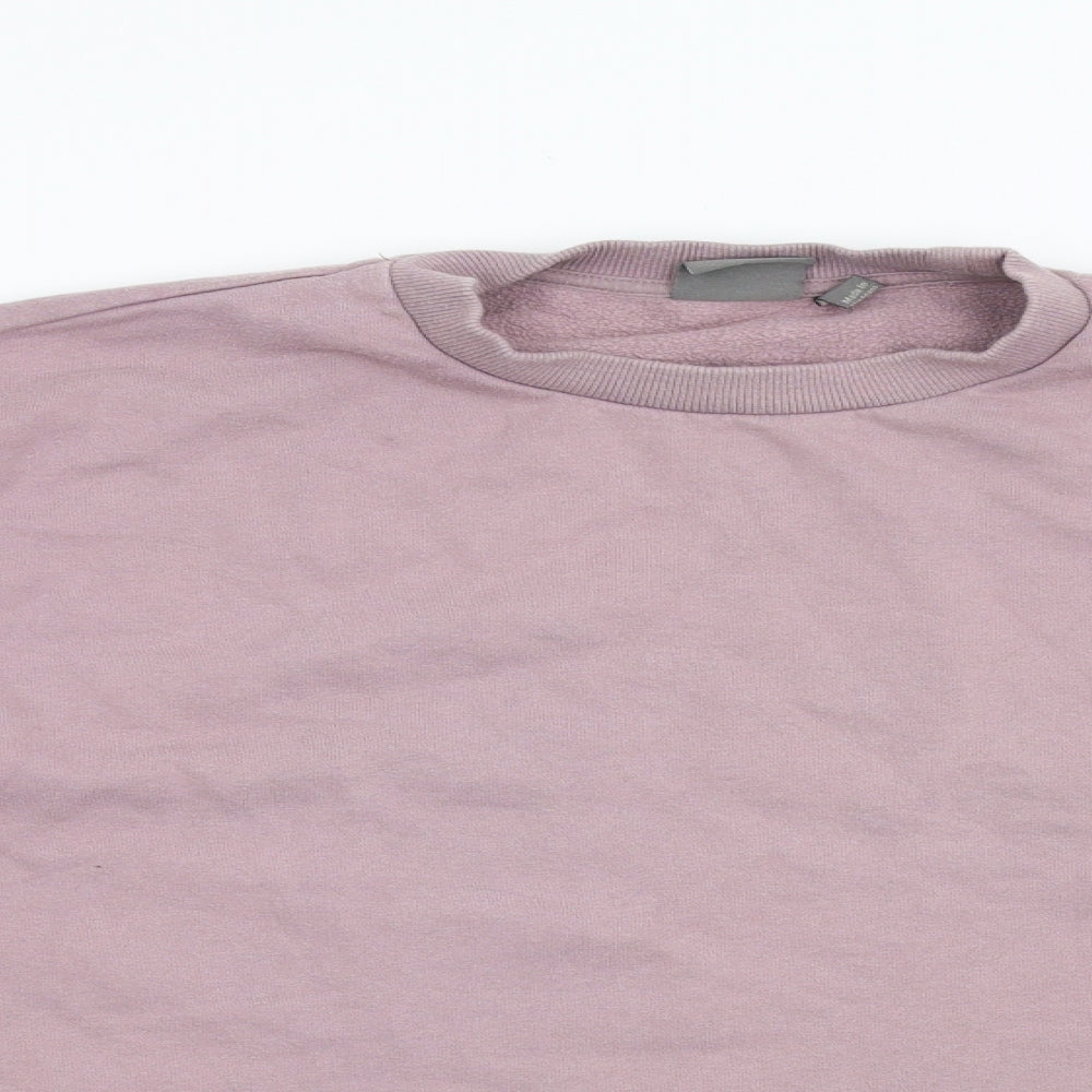 ASOS Womens Pink   Pullover Sweatshirt Size XS