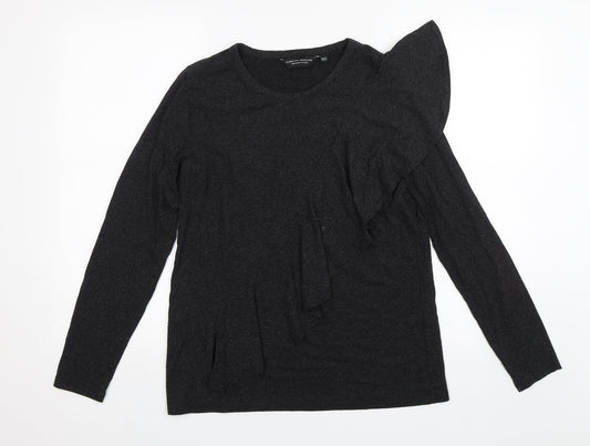 Dorothy Perkins Womens Black   Basic Blouse Size 12