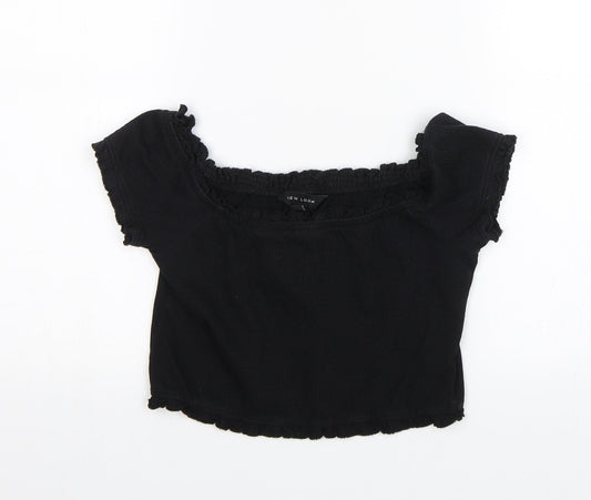 New Look Womens Black   Basic Blouse Size 12