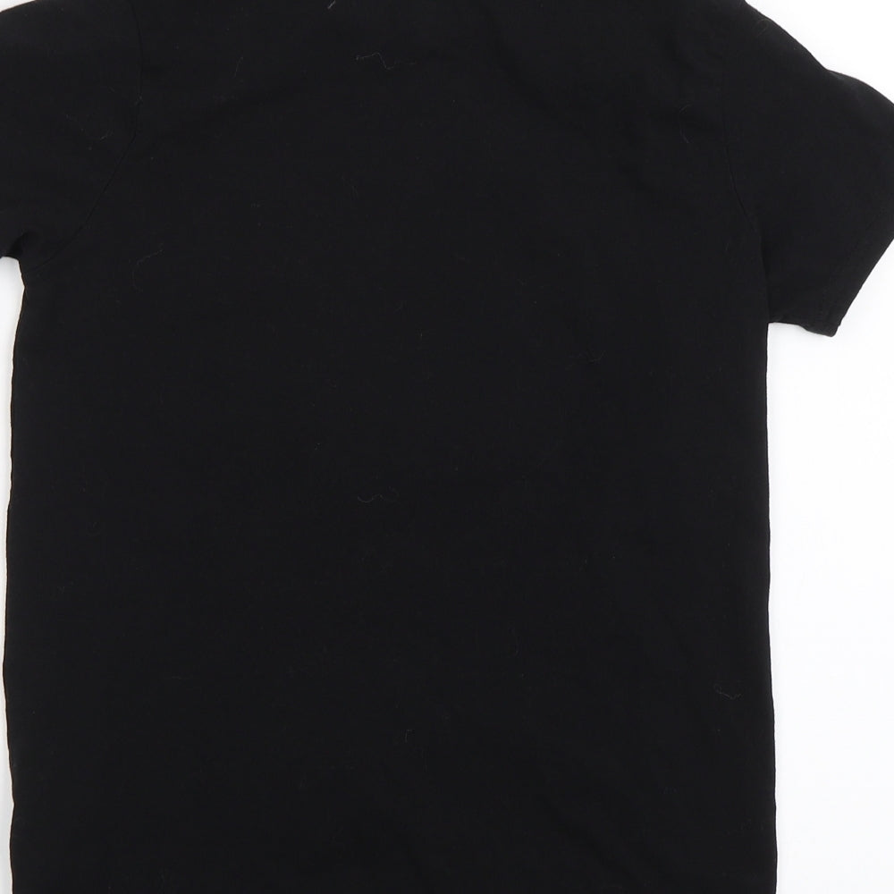 Primark Boys Black   Basic T-Shirt Size 10-11 Years  - Legend