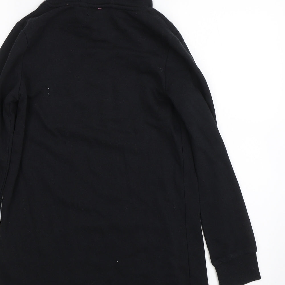 Pepperts! Girls Black   Pullover Hoodie Size 13-14 Years  - NYC