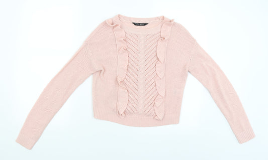 Select Womens Pink   Pullover Jumper Size 6