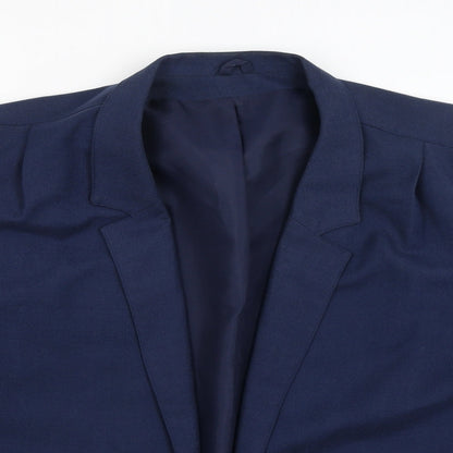 Debenhams Womens Blue   Jacket Suit Jacket Size 14