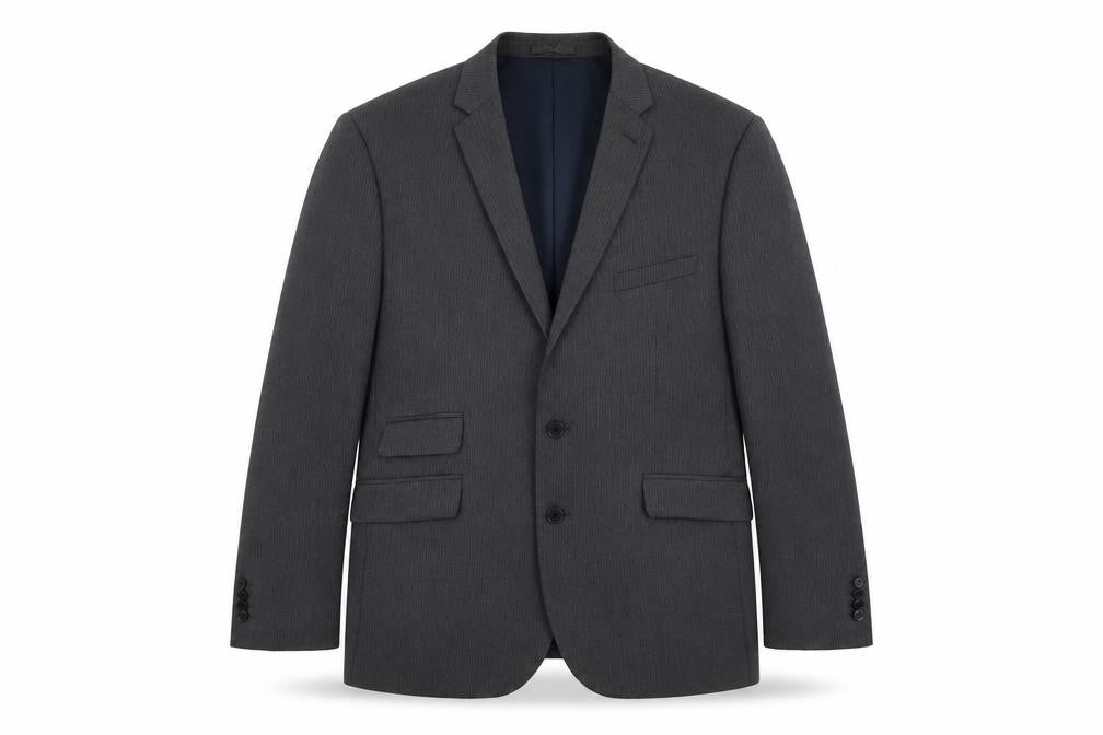 TAYLOR&WRIGHT Mens Grey Striped  Jacket Blazer Size 46