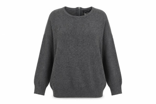 Front view of Atmosphere women’s grey jumper, size UK 10