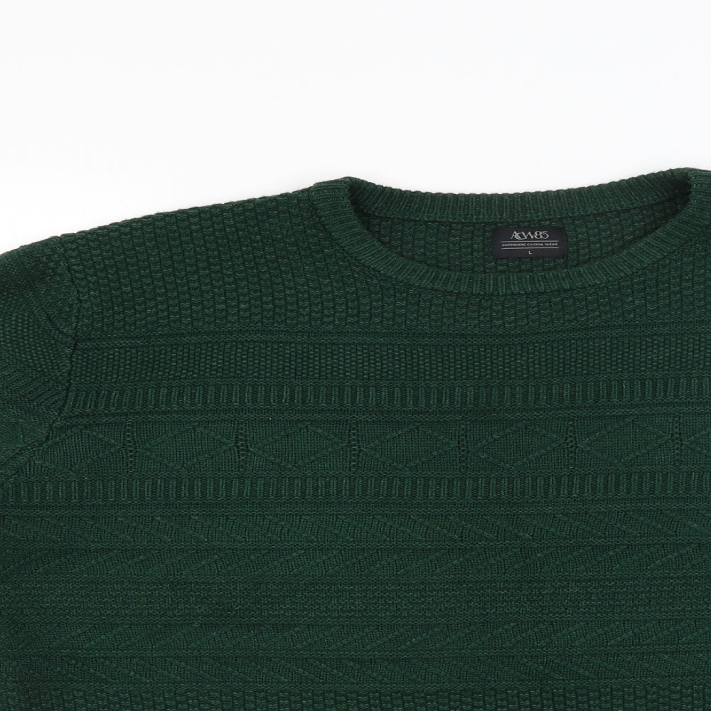 AW85 Womens Green   Pullover Jumper Size L