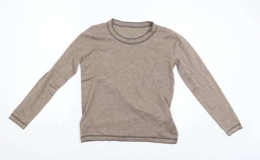 Preworn Womens Beige   Pullover Jumper Size L