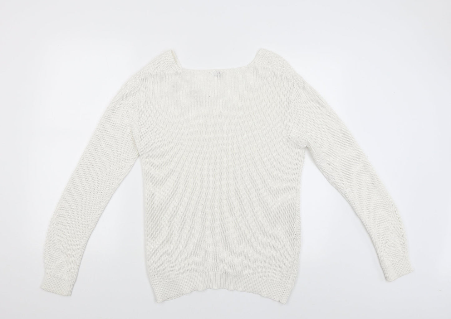 Collection Pimkie Womens White   Pullover Jumper Size S