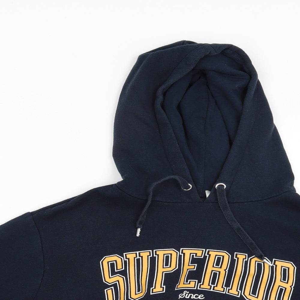 Divided Womens Blue   Pullover Hoodie Size S  - Superior since forever