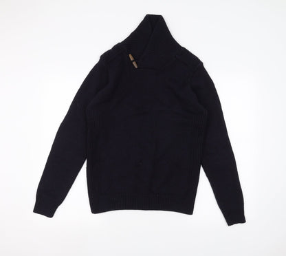 Twisted Soul Mens Blue   Pullover Jumper Size M