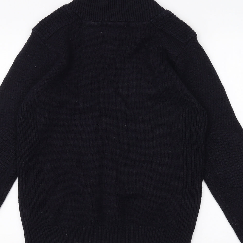 Twisted Soul Mens Blue   Pullover Jumper Size M