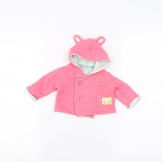 Crafted Baby Pink   Jacket  Size 0-3 Months